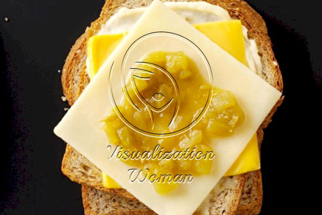 Green Chili Grilled Cheese Sandwiches