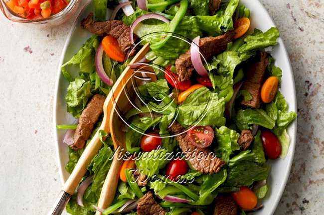 Zesty Steak Salad