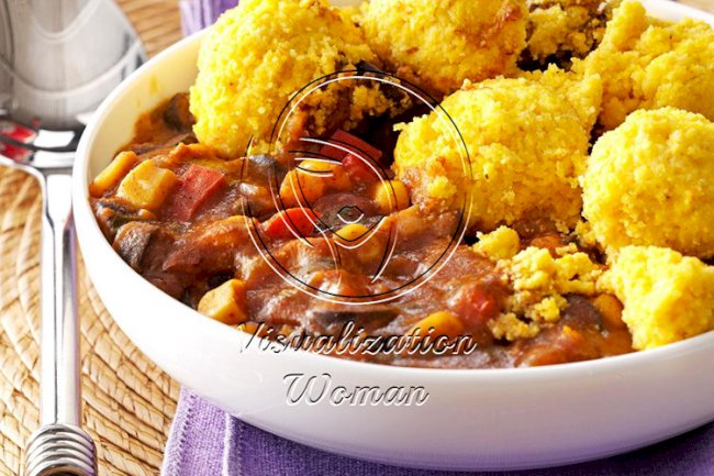 Corn Bread-Topped Chicken Chili