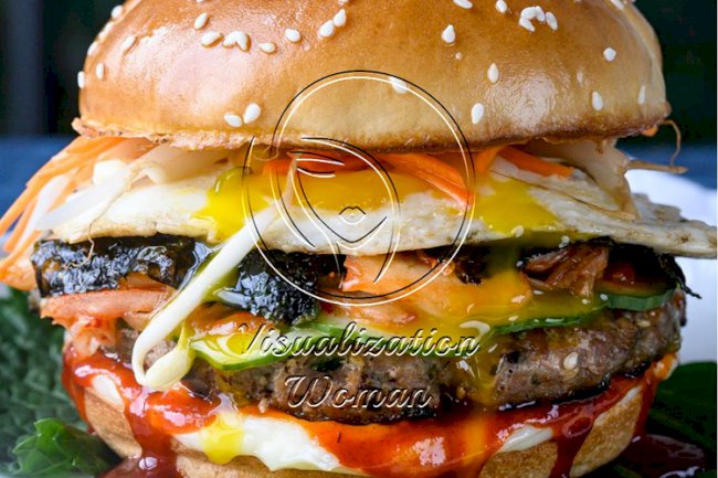 Turkey Bibim Burger