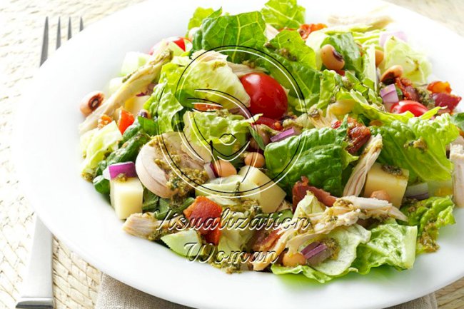 Italian Chopped Salad with Chicken