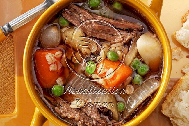 Vegetable Beef and Barley Soup
