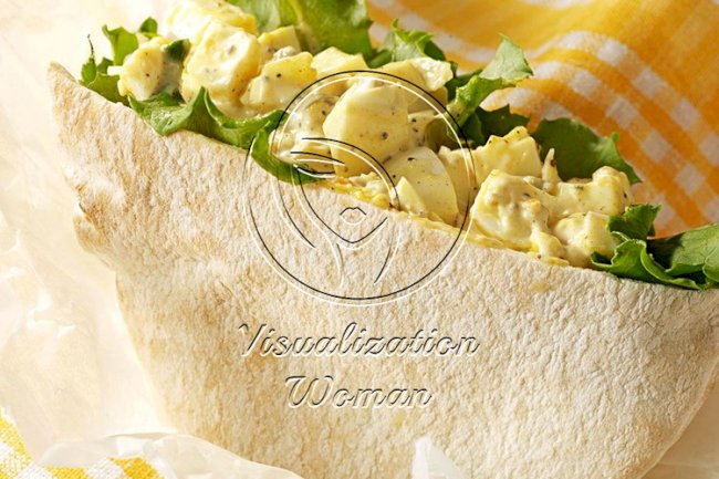 Curried Olive Egg Salad