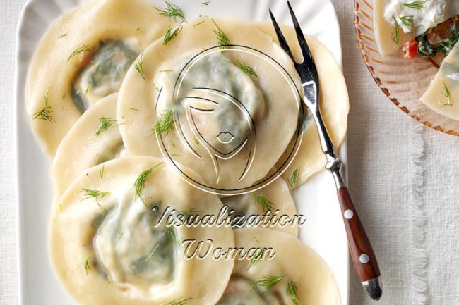 Greek Salad Ravioli