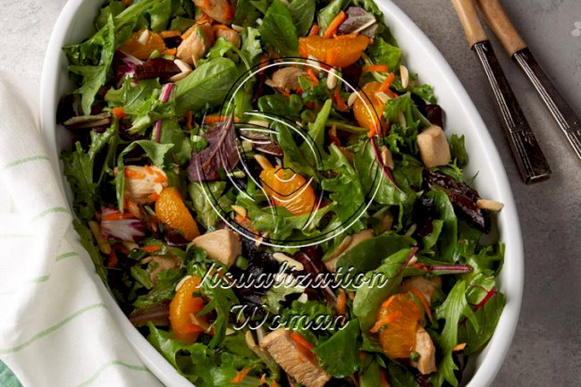Mandarin Orange Chicken Salad