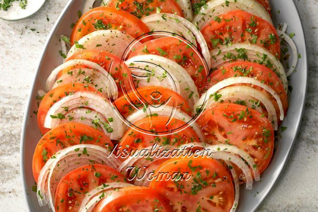 Sliced Tomato Salad