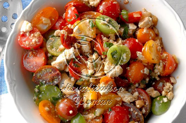Tomato Feta Salad