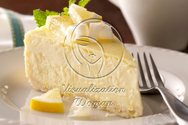 Lemony White Chocolate Cheesecake