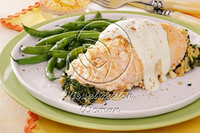 Chicken with Cheese Sauce