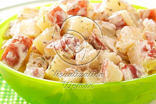 Creamy Lime Potato Salad