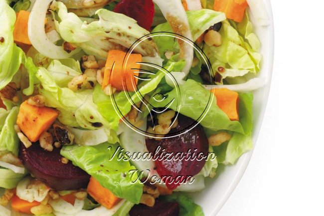 Roasted Beet and Sweet Potato Salad