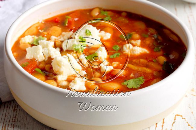 Quick Mexican Bean Soup