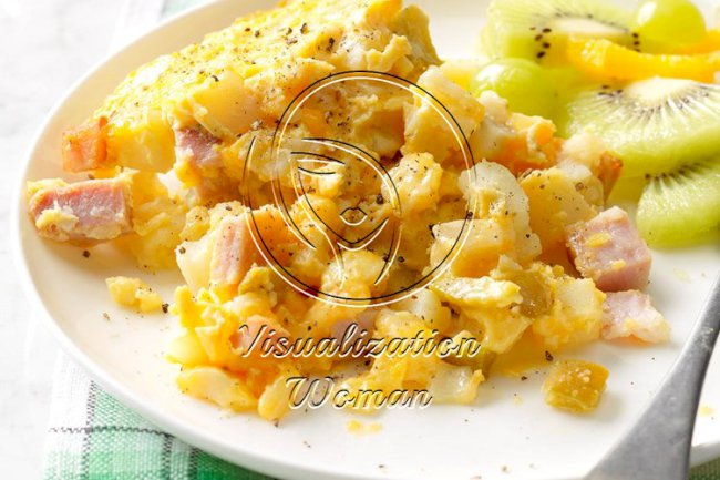 Hash Brown Egg Breakfast