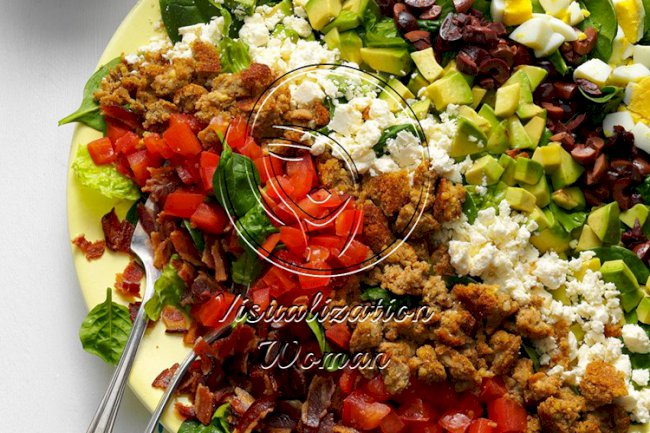Mediterranean Cobb Salad