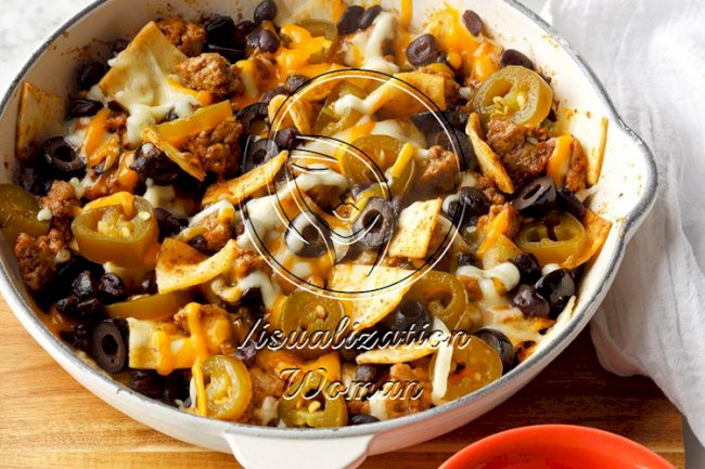 Southwest Tortilla-Turkey Skillet