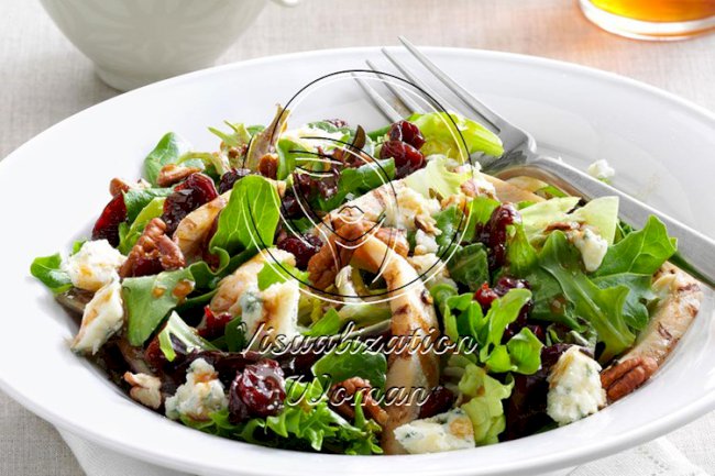Chicken, Pecan & Cherry Salad