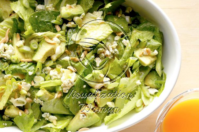 Avocado Romaine Salad