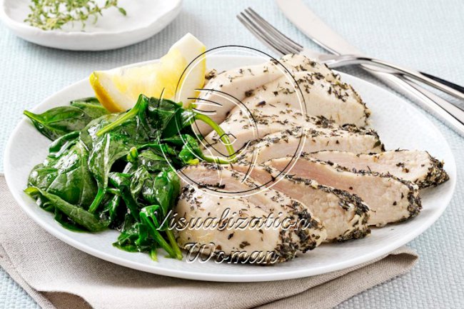 Moist Lemon Herb Chicken