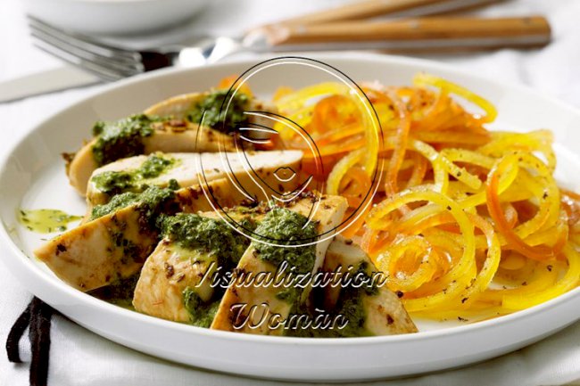 Creamy Pesto Chicken