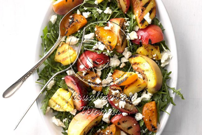 Grilled Stone Fruit Salad