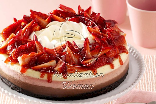 Contest-Winning Neapolitan Cheesecake
