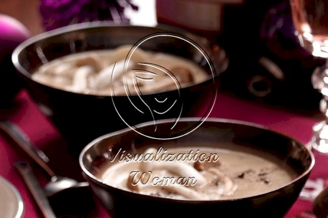 Brie and Wild Mushroom Soup