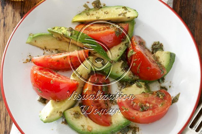 Tomato and Avocado Salad