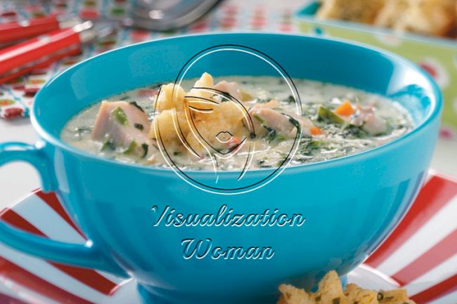 Creamy Chicken Vegetable Soup