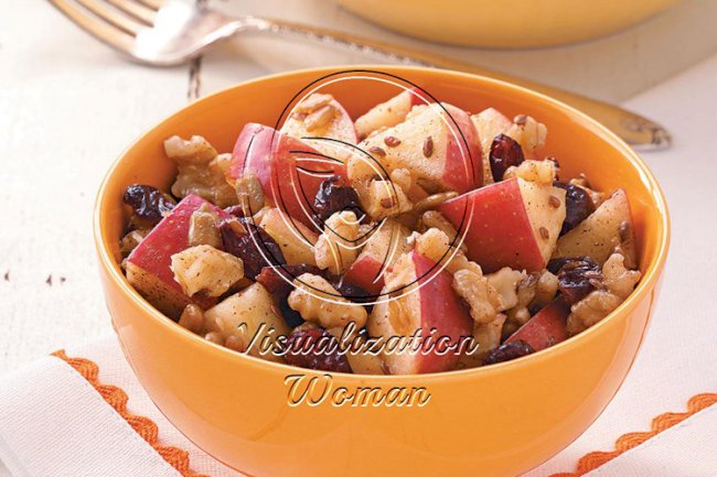 Trail Mix Apple Salad