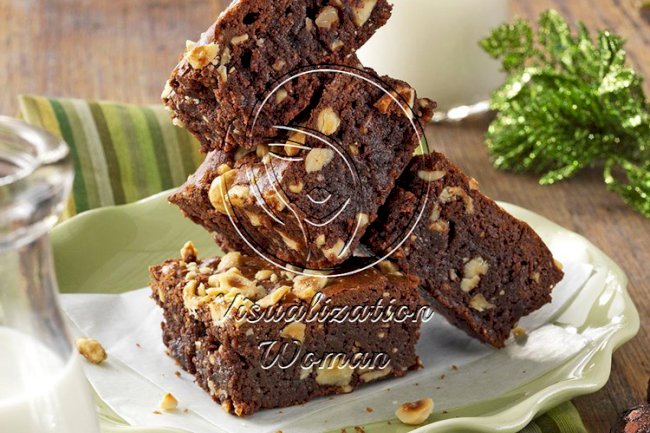 Chocolate Hazelnut Brownies