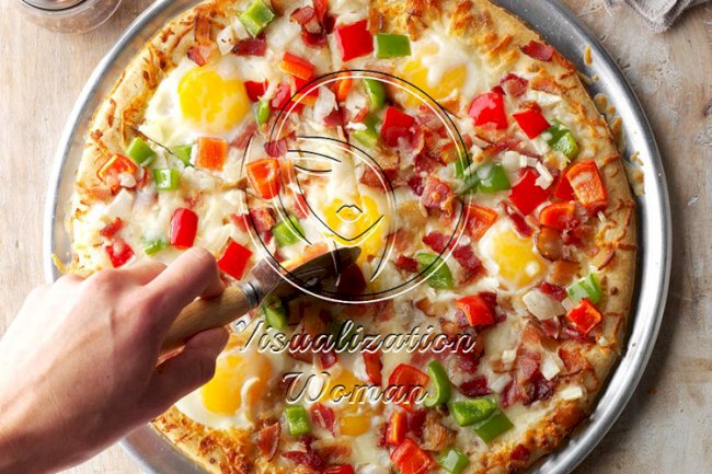 Sunny-Side-Up Pizza