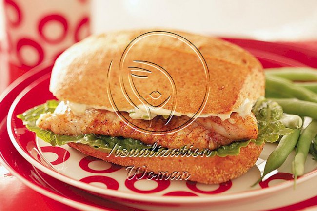 Cajun Catfish Sandwiches