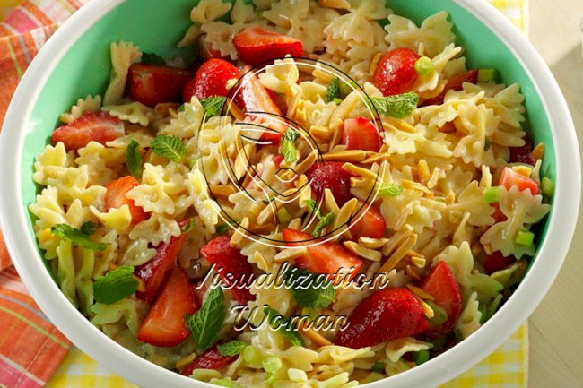 Strawberry Pasta Salad