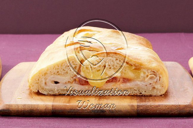 Turkey-Brie Stromboli