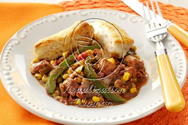 Chicken Mole Casserole