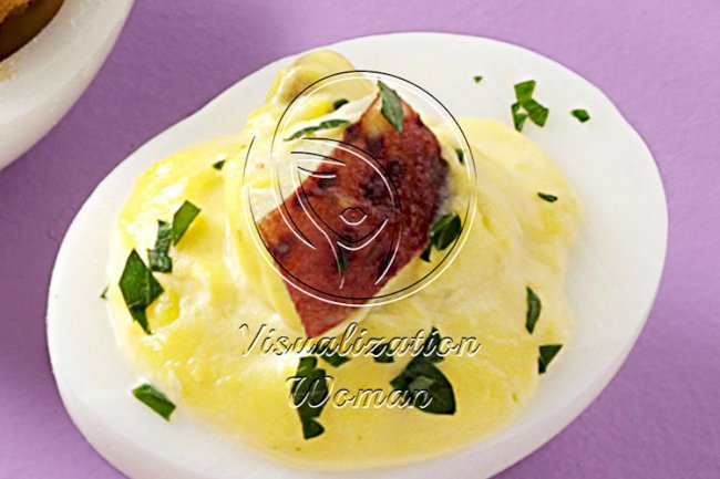 Tater Salad Deviled Eggs