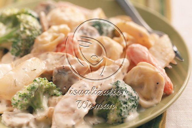 Chicken Tortellini Alfredo