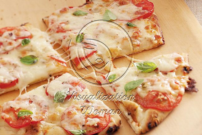 Margherita Pita Pizzas