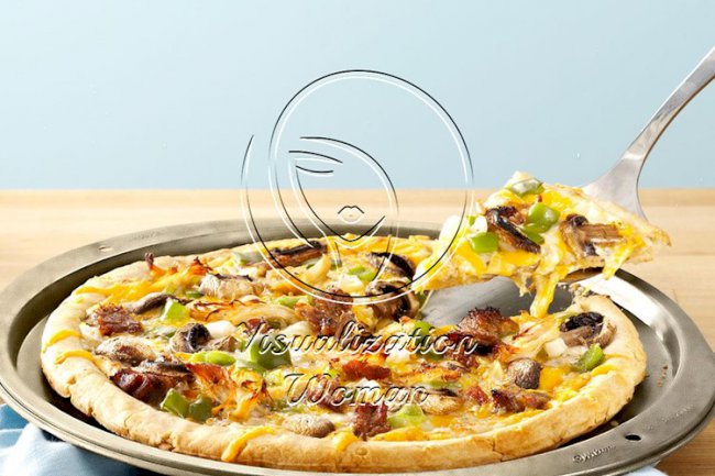 Philly-Style Barbecue Pizza