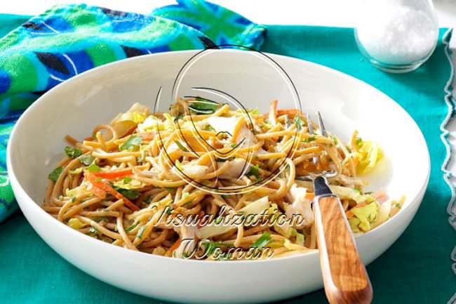 Thai Chicken Pasta Salad