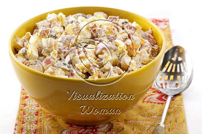 Makeover Loaded Baked Potato Salad