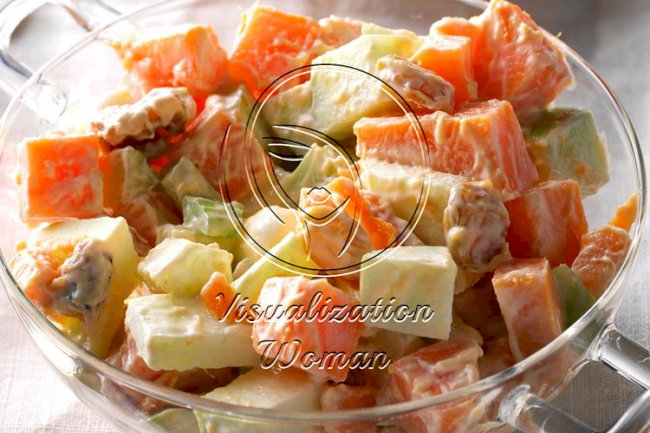 Sweet Potato Waldorf Salad