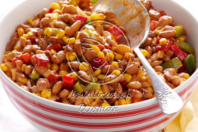 Barbecued Bean Salad