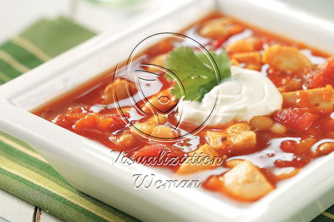 Spicy Turkey Bean Soup