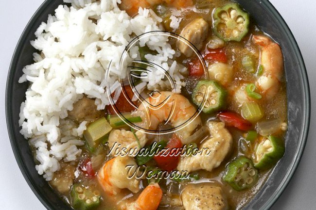 Turkey Shrimp Gumbo