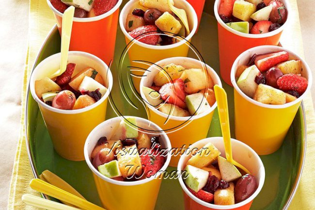 Minted Fresh Fruit Salad