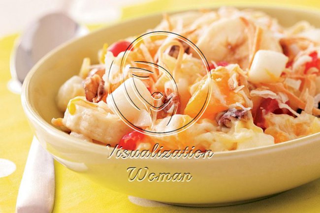 Orzo Cheesecake Fruit Salad