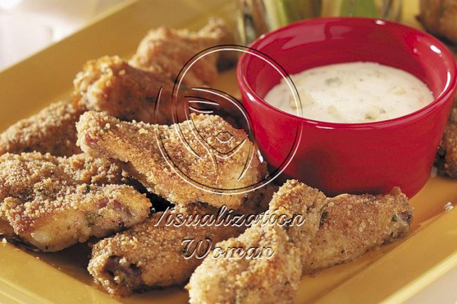 Crispy Chicken Wings Appetizer