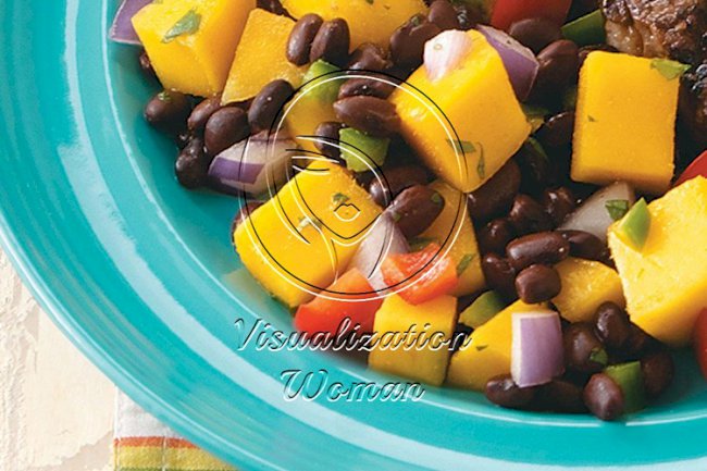 Black Bean-Mango Salad