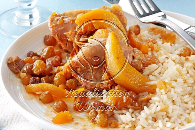 Chicken Thighs with Ginger-Peach Sauce